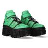 New Rock - MWALL285S8 Platform Boots - Green Product image